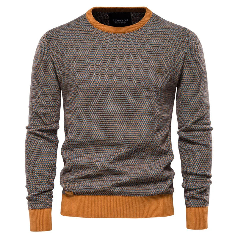 MIRAVO | Herrenpullover mit Karomuster