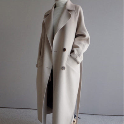 Laura | Eleganter Wollmantel - Bestseller