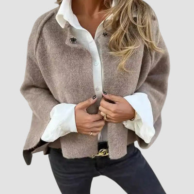 Tess™ | Premium Moderner Wollcardigan