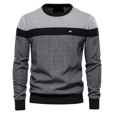 MIRAVO | Herrenpullover mit Rundhalsausschnitt