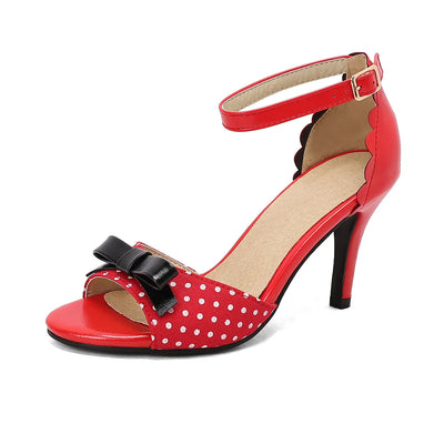MELINA – Peeptoe-High Heels mit Knöchelriemen