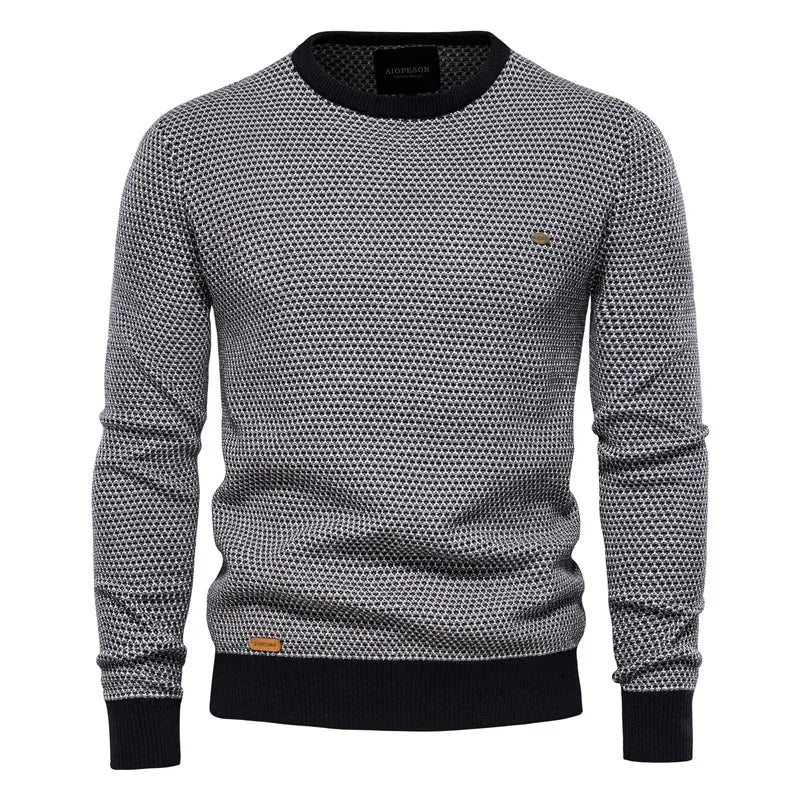 MIRAVO | Herrenpullover mit Karomuster
