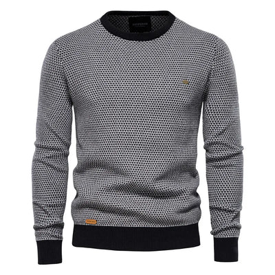 MIRAVO | Herrenpullover mit Karomuster