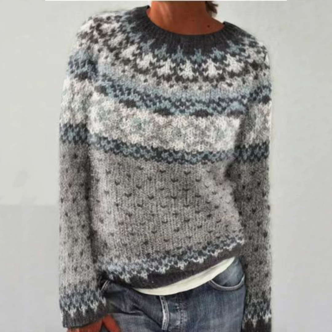 Silvia | Klassischer Retro-Pullover