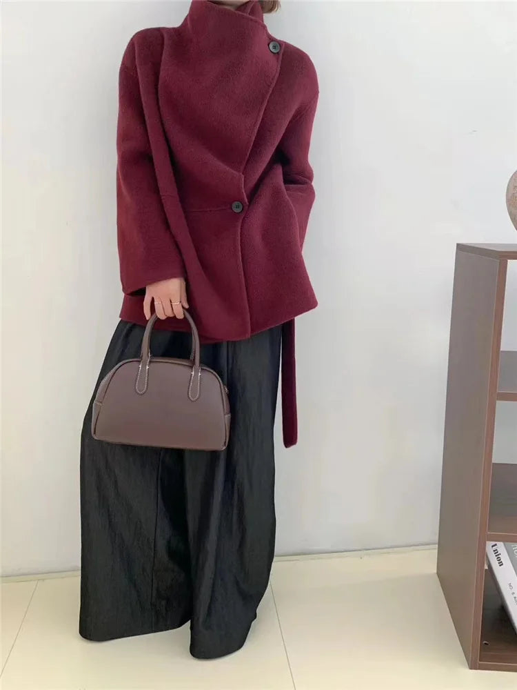 Marisa™ | Moderner Premium-Wollmantel