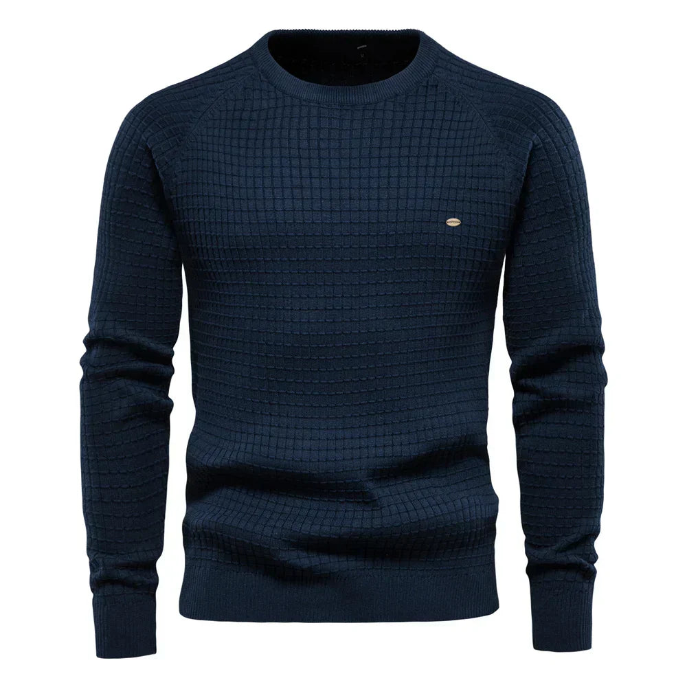 MIRAVO | Herrenpullover mit Rautenmuster