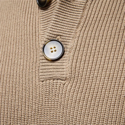 MIRAVO | Herrenpullover mit Knopfdesign