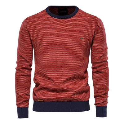MIRAVO | Herrenpullover mit Karomuster