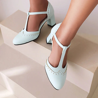 ALISSA – T Riemchen High Heels