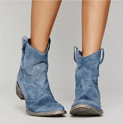 NORTHLINE STUDIO | Wildleder Western Stiefel