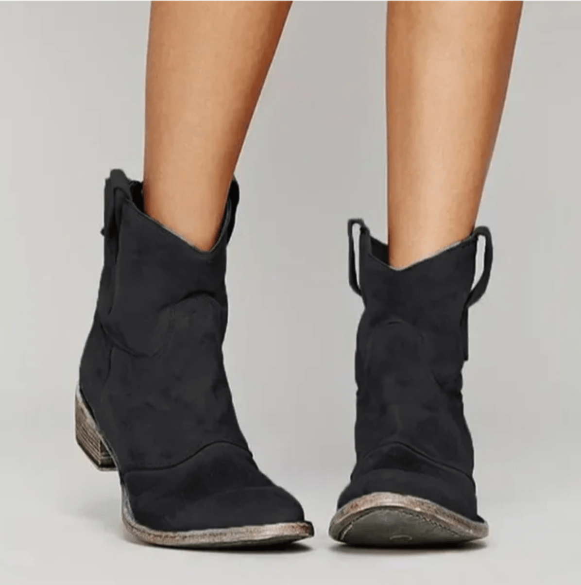 NORTHLINE STUDIO | Wildleder Western Stiefel