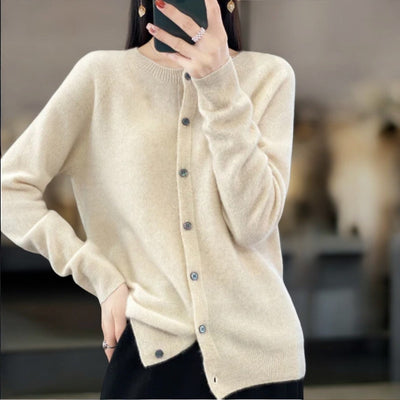 Anna | Merinowolle Cardigan