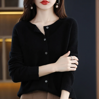 Anna | Merinowolle Cardigan
