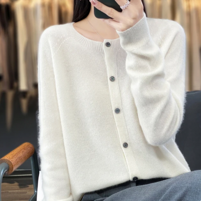 Anna | Merinowolle Cardigan