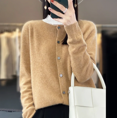 Anna | Merinowolle Cardigan