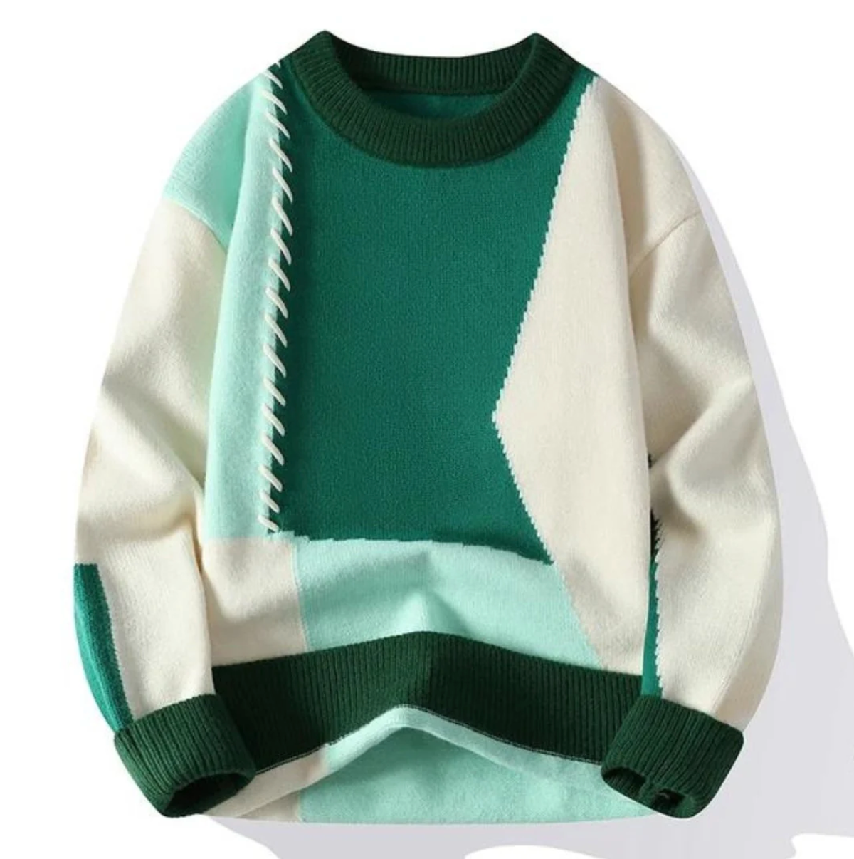 Lavezzi™ | Pullover Patchwork Stil