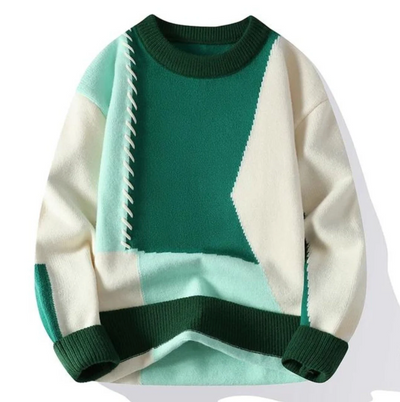 Lavezzi™ | Pullover Patchwork Stil