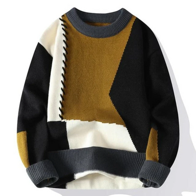 Lavezzi™ | Pullover Patchwork Stil