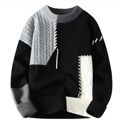 Lavezzi™ | Pullover Patchwork Stil