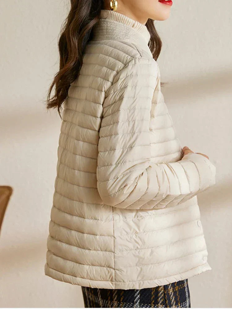 LUCIANA – Feine Seidenjacke für Frühling & Sommer