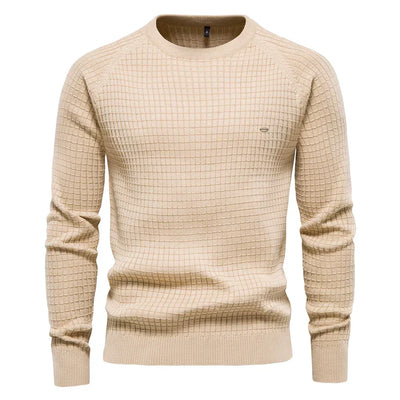MIRAVO | Herrenpullover mit Rautenmuster