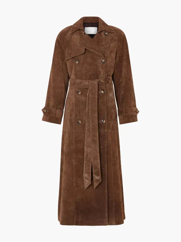 Wójcik™ | Wildleder Trenchcoat