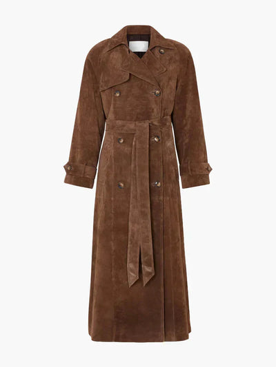 Wójcik™ | Wildleder Trenchcoat