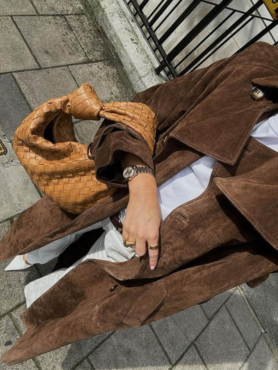 Wójcik™ | Wildleder Trenchcoat