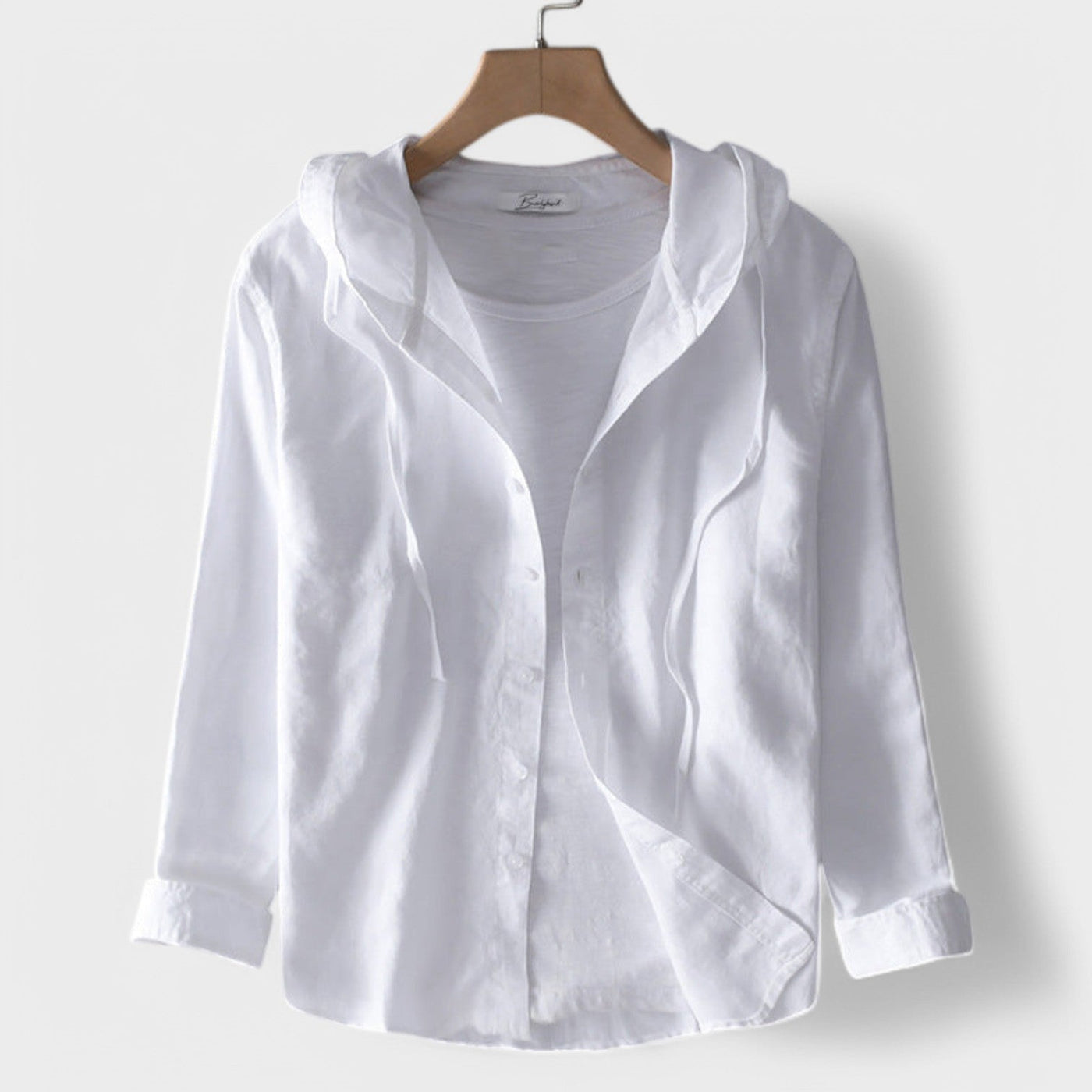 CLARA – Baumwollbluse mit Kapuze