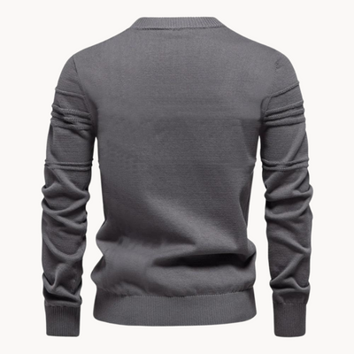 MIRAVO | Eleganter Herrenpullover mit Karodesign