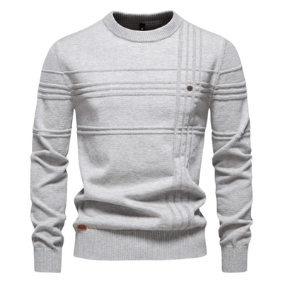 MIRAVO | Eleganter Herrenpullover mit Karodesign