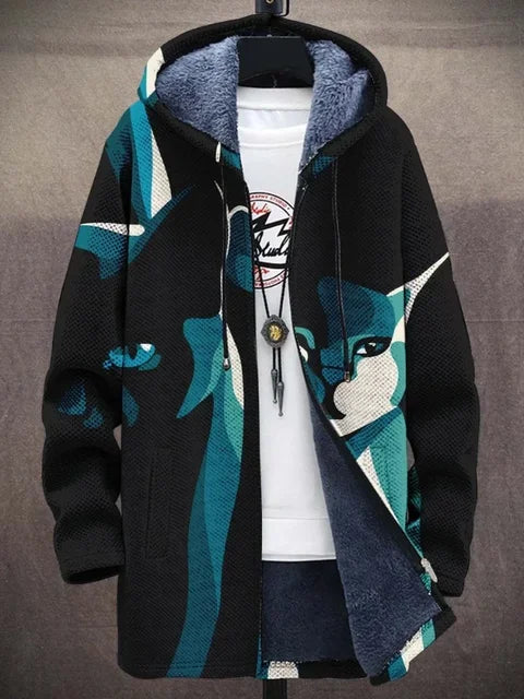 Anna - Kunstvoll bedruckte Jacke
