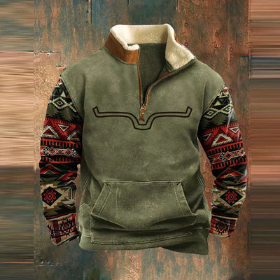 Daniel™ | Bequemer Quarter-Zip-Pullover