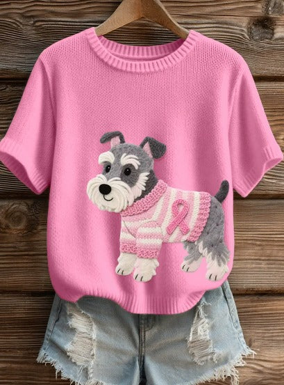 Natura Pfad – Leichtes Strickt-Shirt