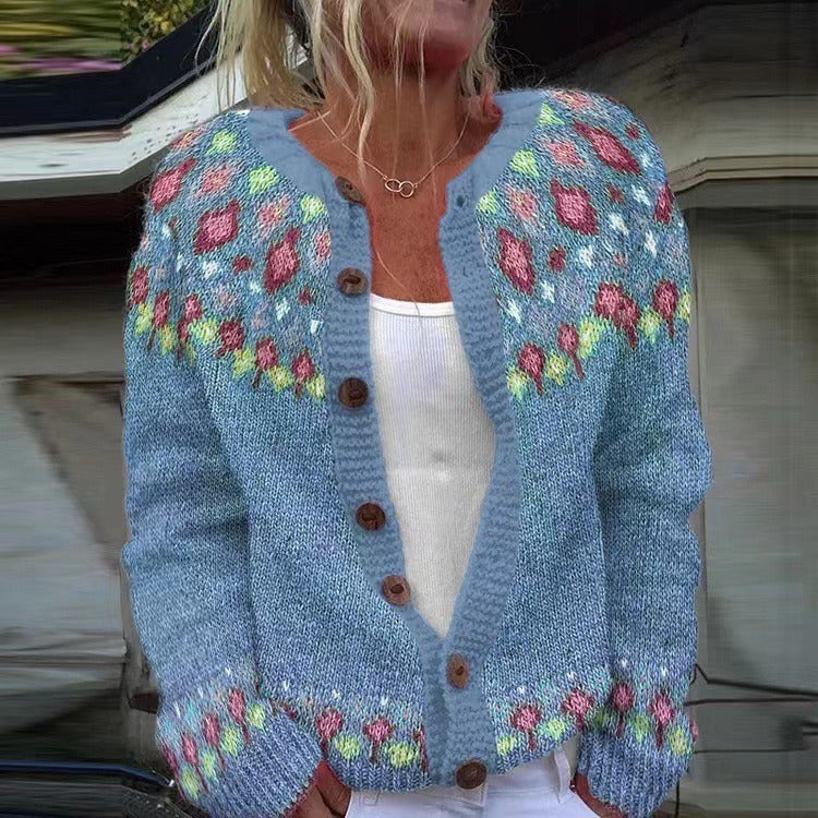 Quinnie | Vintage Isländischer Cardigan