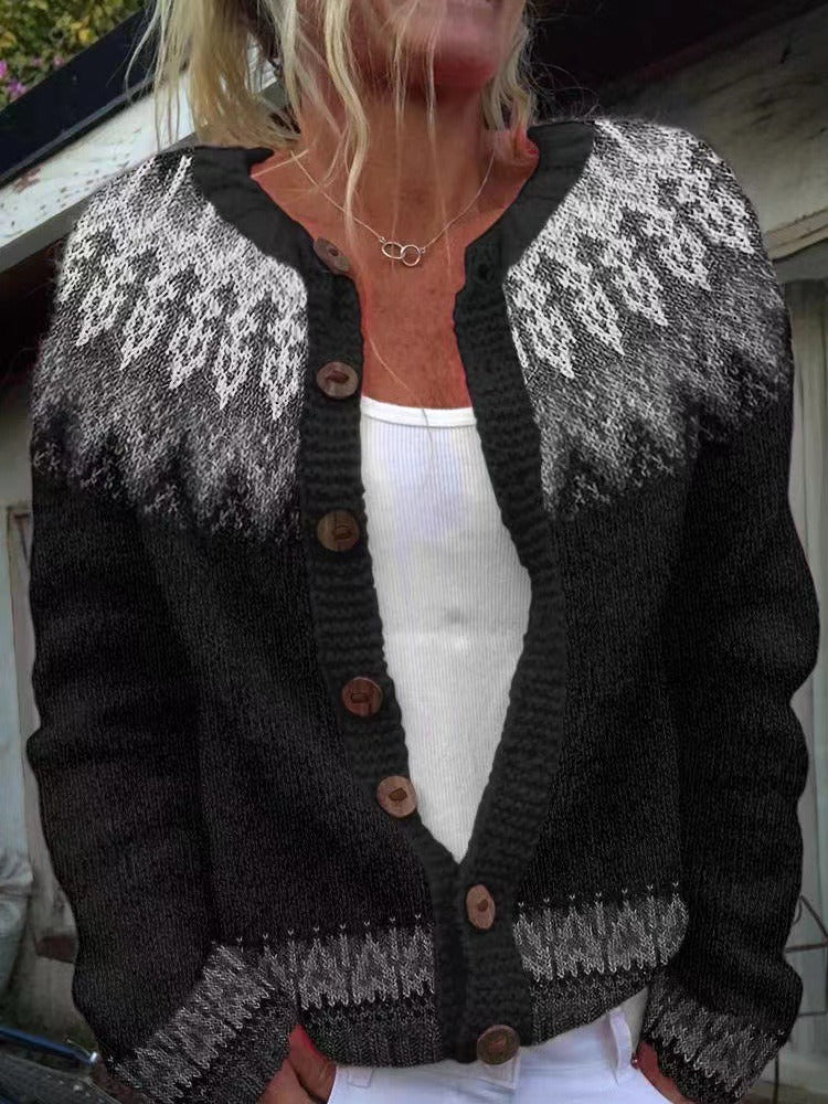 Nevaeh | Vintage Isländischer Cardigan