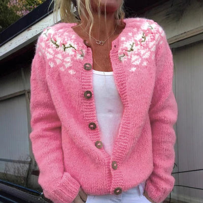 Vivian | Vintage Isländischer Cardigan