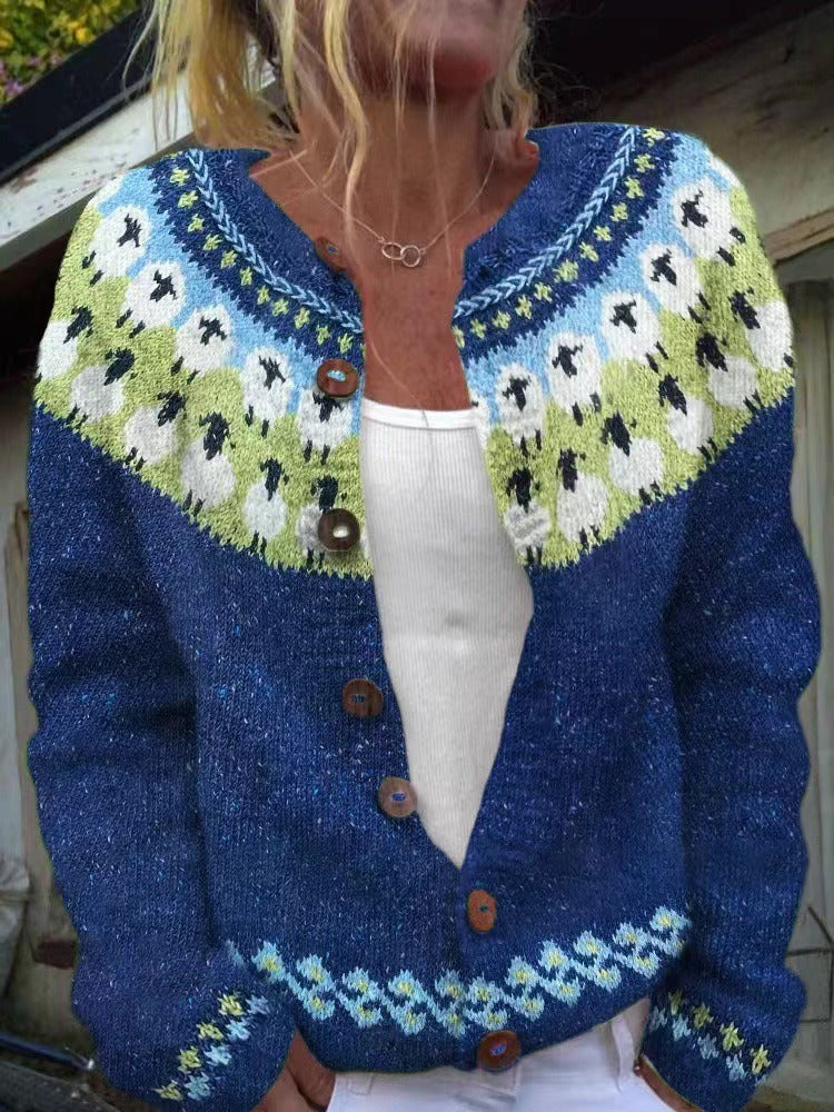 Sophie | Vintage Isländischer Cardigan