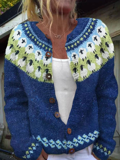 Sophie | Vintage Isländischer Cardigan