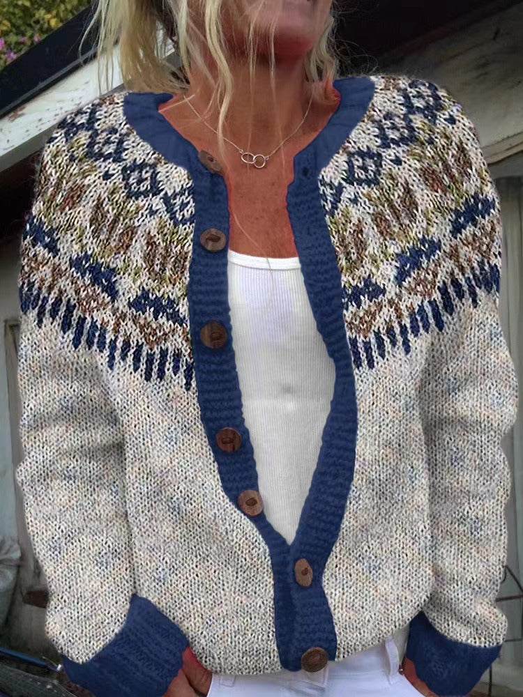 Hailey | Vintage Isländischer Cardigan