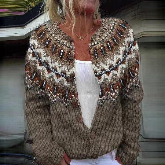 Adeline | Vintage Isländischer Cardigan