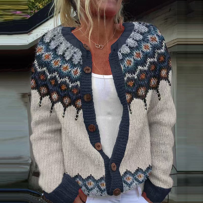 Kylie | Vintage Isländischer Cardigan