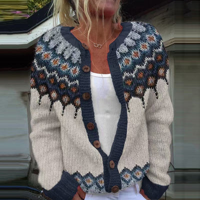 Kylie | Vintage Isländischer Cardigan