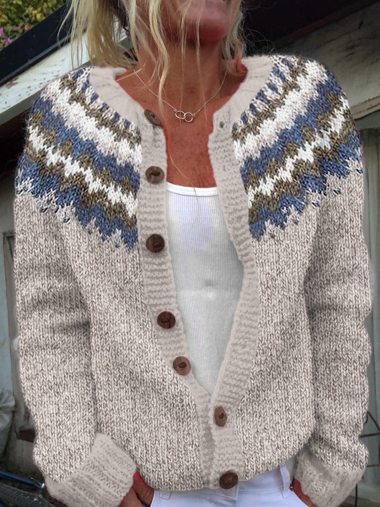 Peyton | Vintage Isländischer Cardigan