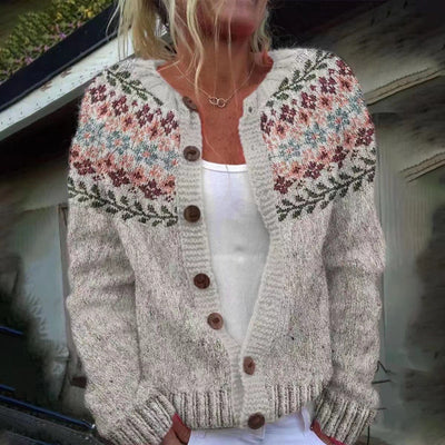 Madelyne | Vintage Isländischer Cardigan