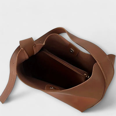 Flair. – Elegante Lederschultertasche