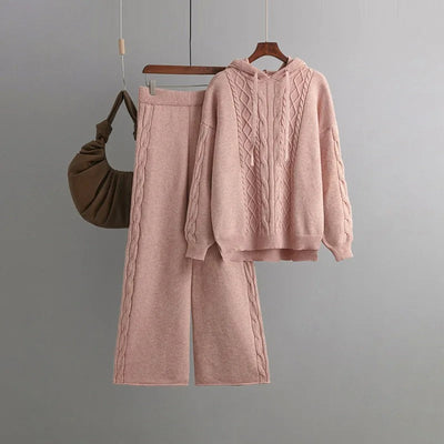 Firenze™ - Super Bequemes Oversize-Strickkombinationsensemble