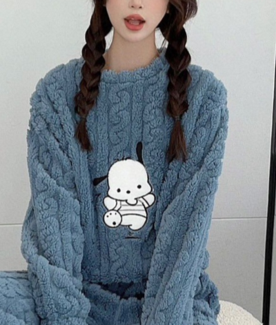 Patricia - Fleece-Pyjama für Frauen