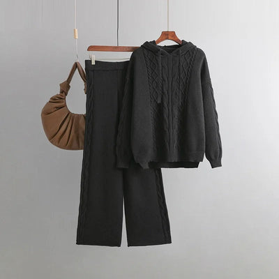 Firenze™ - Super Bequemes Oversize-Strickkombinationsensemble