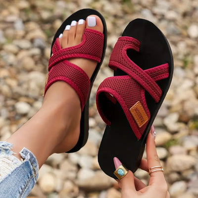 RENATE – mesh bogenstütz sandalen